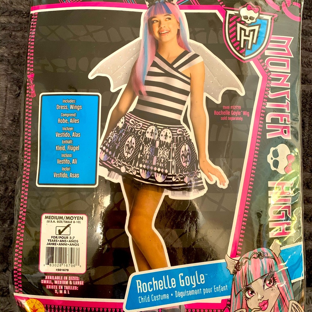 Monster High RochelleGoyle Child Halloween Costume